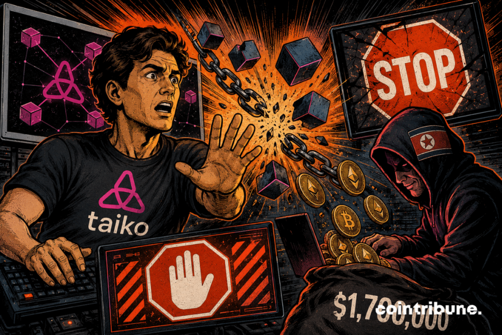 Taiko operator triggers network shutdown while hacker steals crypto