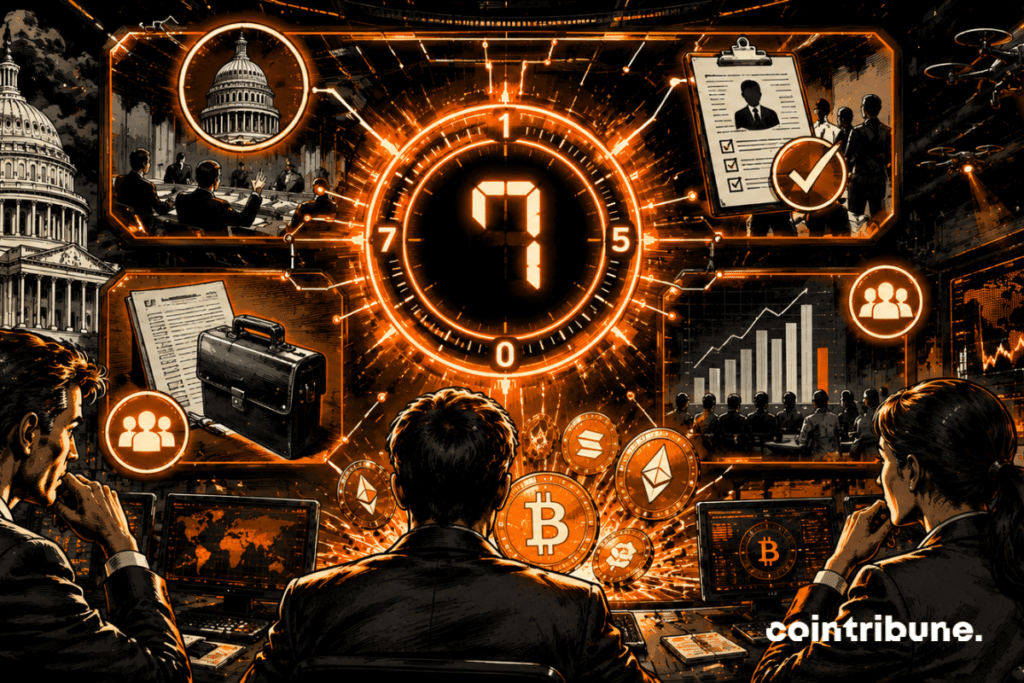 Analysts are monitoring crypto and stablecoin calendars, policy decisions, US employment and digital markets, anticipating major volatility during a decisive week ahead.