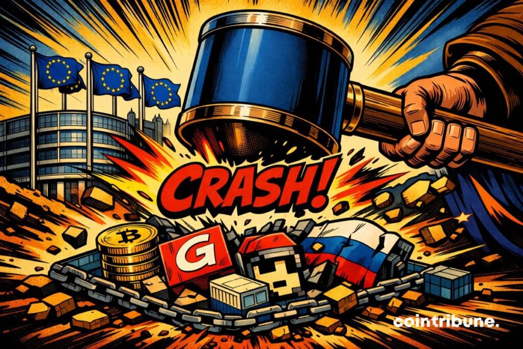 The European Union hits crypto platforms complicit with Russia with its 21st package of sanctions.