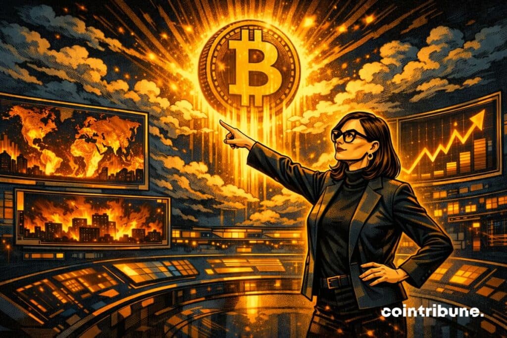 Cathie Wood predicts a rise in Bitcoin in the face of global crises. Why could instability boost BTC?