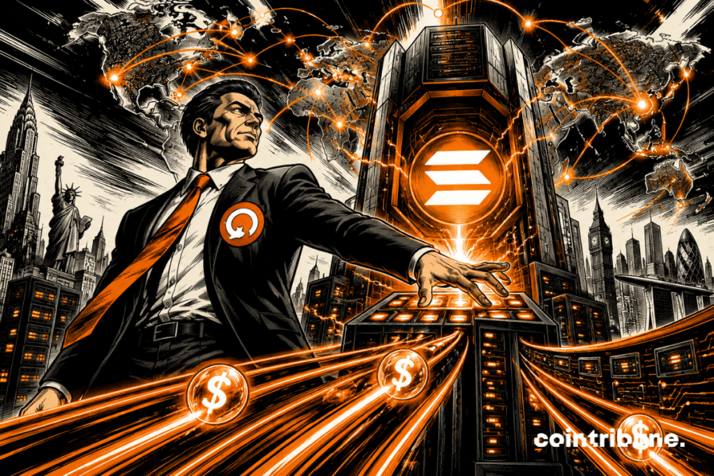 Financial Framework controls a powerful Solana node, while global streams of blockchain payments light up MoneyGram's digital infrastructure.