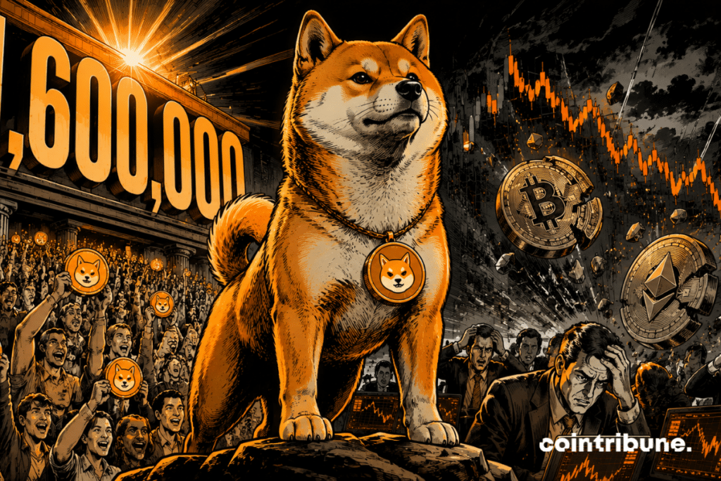 The triumph of the Shiba Inu despite the crypto market crisis.