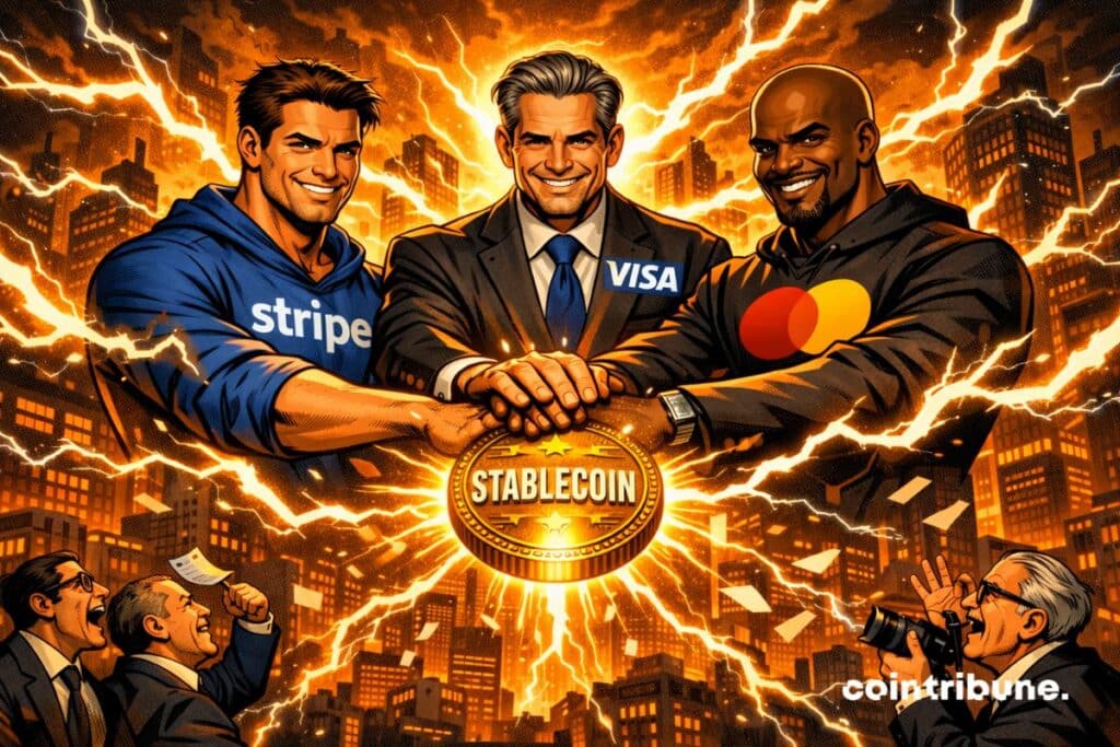 Stripe, Visa and Mastercard are jointly preparing their own stablecoin!