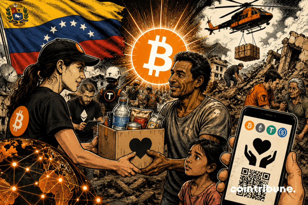 Humanitarian aid and crypto solidarity for Venezuela.
