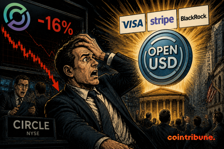 Open USD, the new stablecoin supported by Visa, Stripe and BlackRock, shakes up Circle stock on the stock market