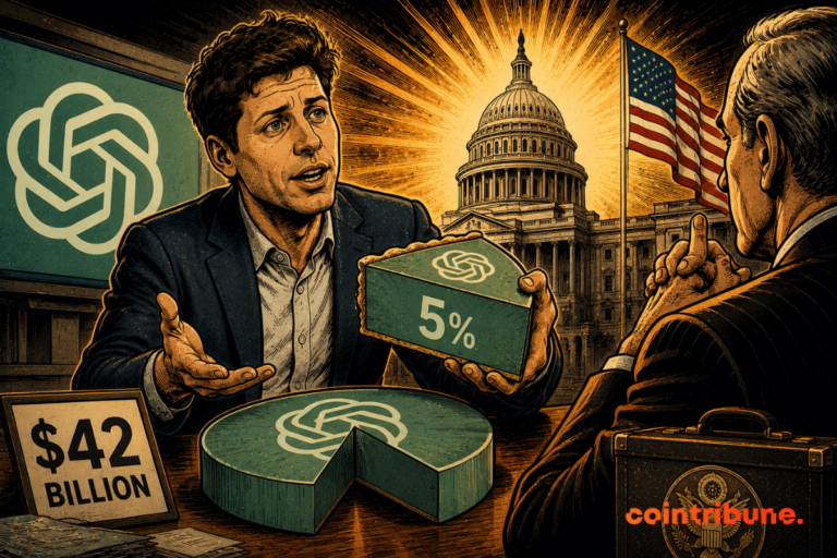 OpenAI: Sam Altman offers 5% of capital to the American government