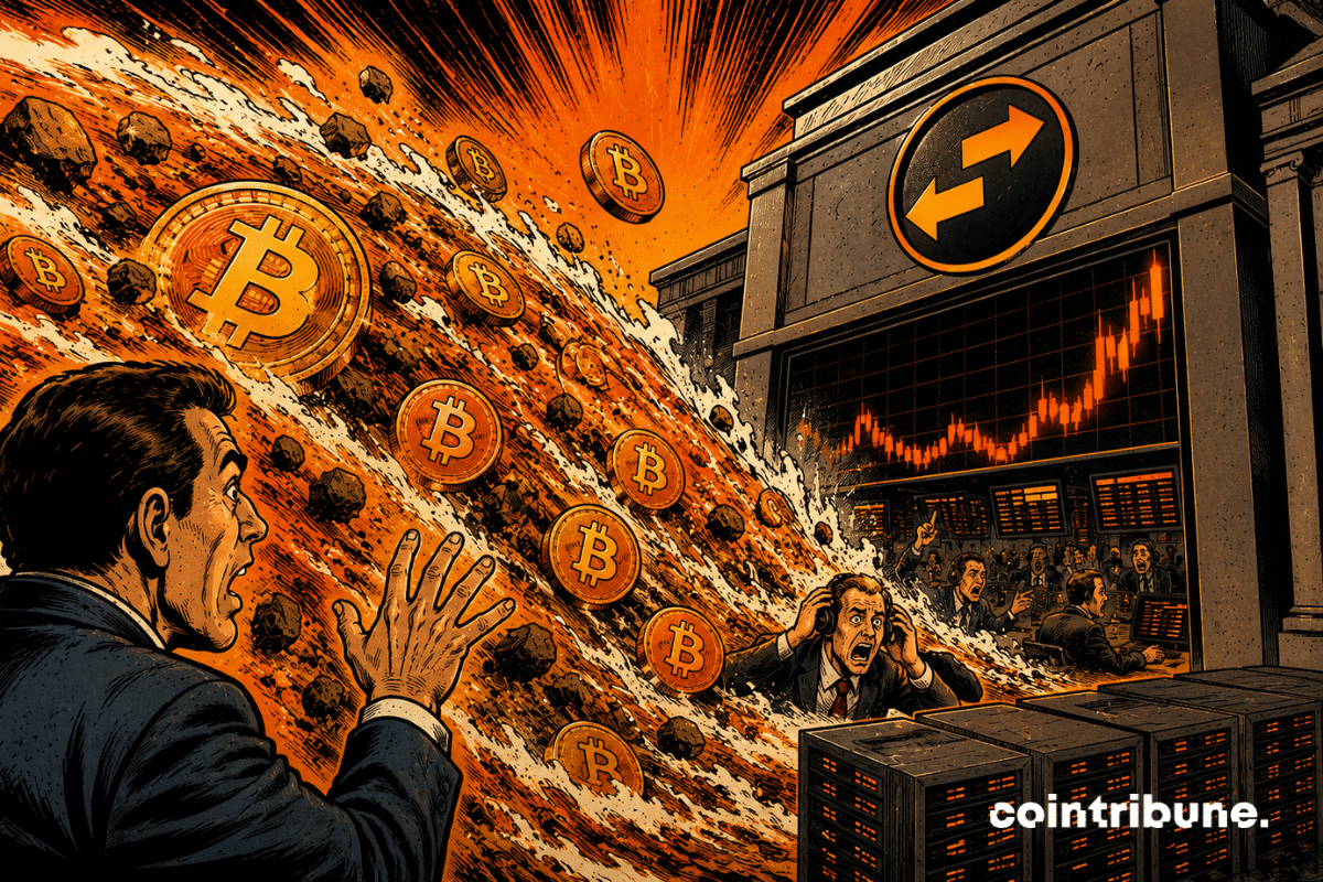 CryptoQuant detects record inflow of bitcoins to exchanges
