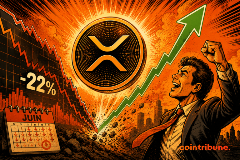 Crypto: XRP regains color after a 22% fall in June