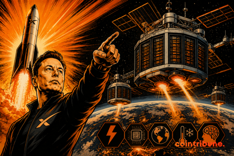 Space data centers: SpaceX accelerates to circumvent the terrestrial energy limits of AI