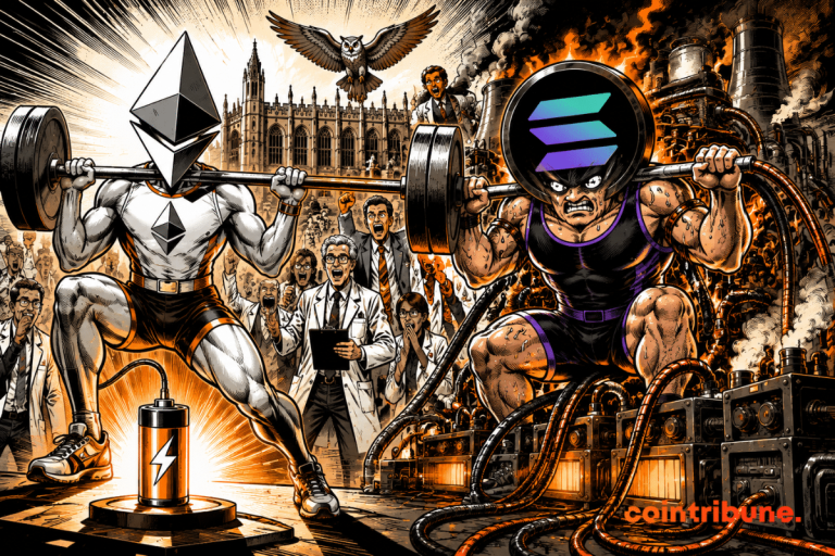 Ethereum more efficient than Solana in terms of energy according to Cambridge