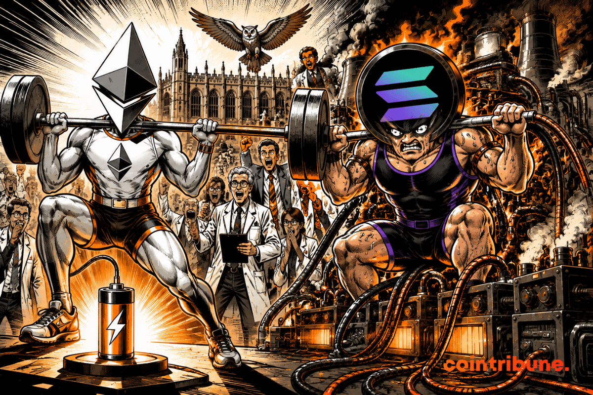Ethereum more efficient than Solana in terms of energy according to Cambridge