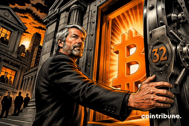Bitcoin banking adoption reaches 32%, says Michael Saylor