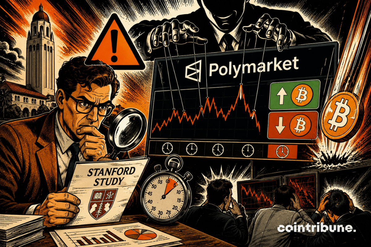 Polymarket: A Stanford study denounces a risk of manipulation on short-term bitcoin bets