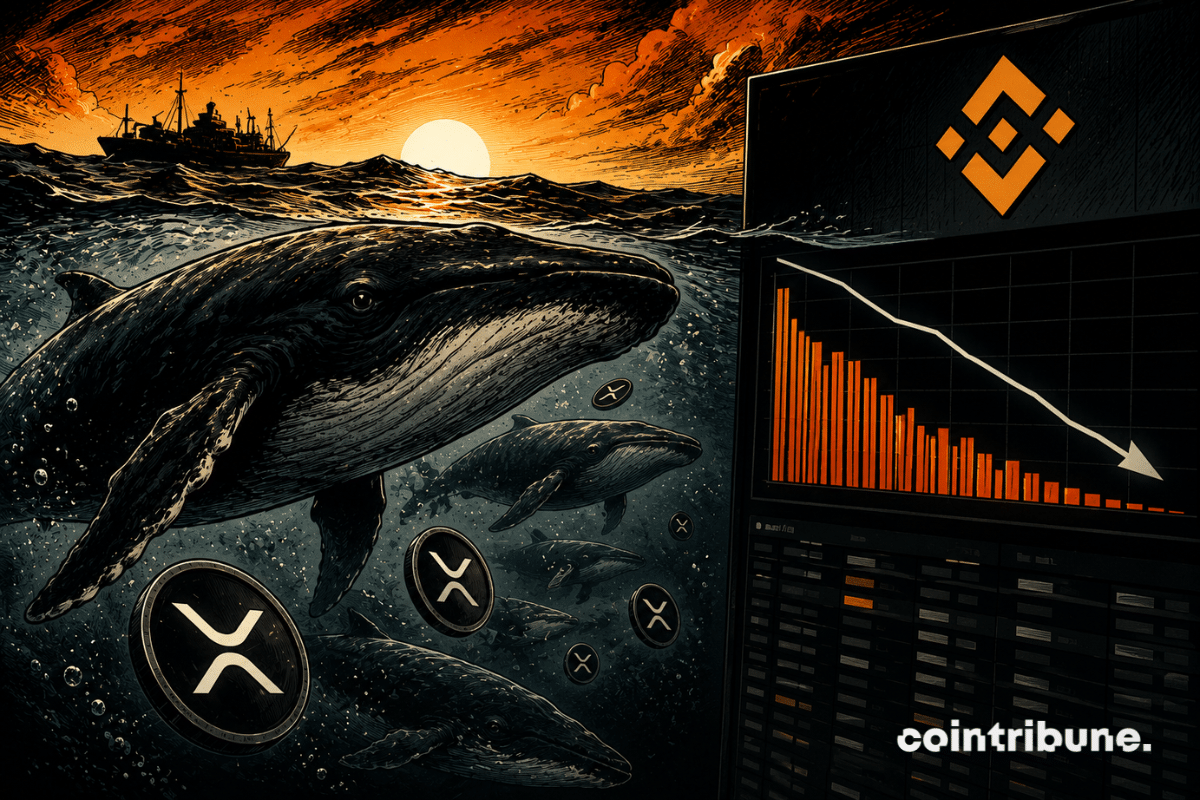Crypto: XRP whales reduce activity on Binance according to CryptoQuant