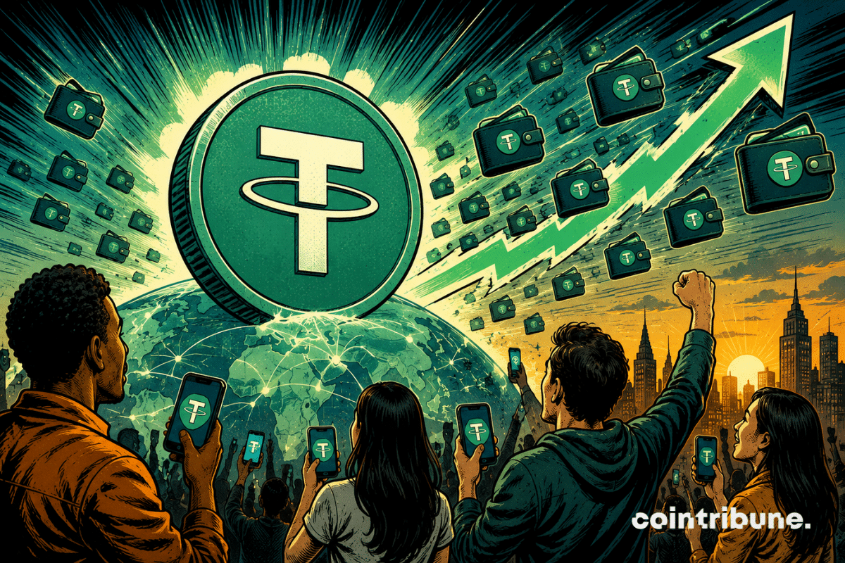 Crypto: Tether claims record adoption with 30 million new wallets per quarter