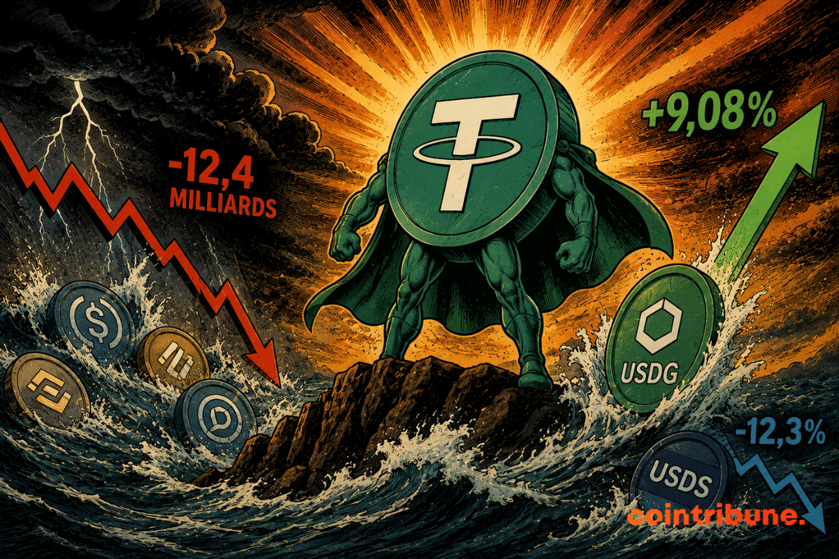 USDT resists, USDS stalls, the stablecoin market changes face