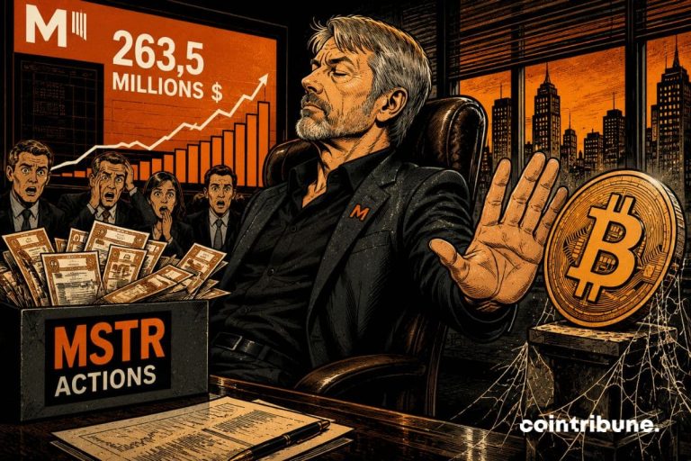 Strategy raises $263.5M via its ATM program without purchasing a single Bitcoin this week
