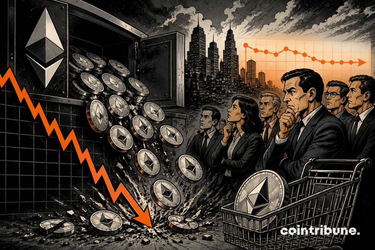 Ethereum reserves fall on platforms, but demand is slow to follow