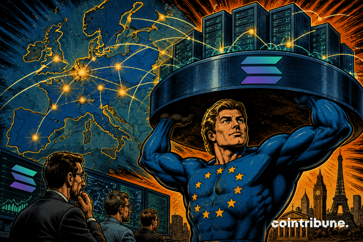 Glassnode reveals Europe's growing weight in Solana infrastructure