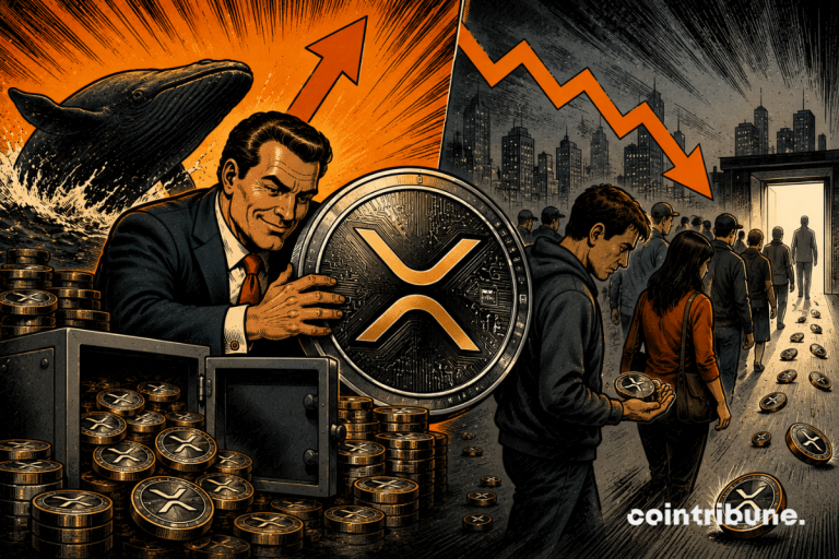 XRP: Large holders accumulate, small holders withdraw