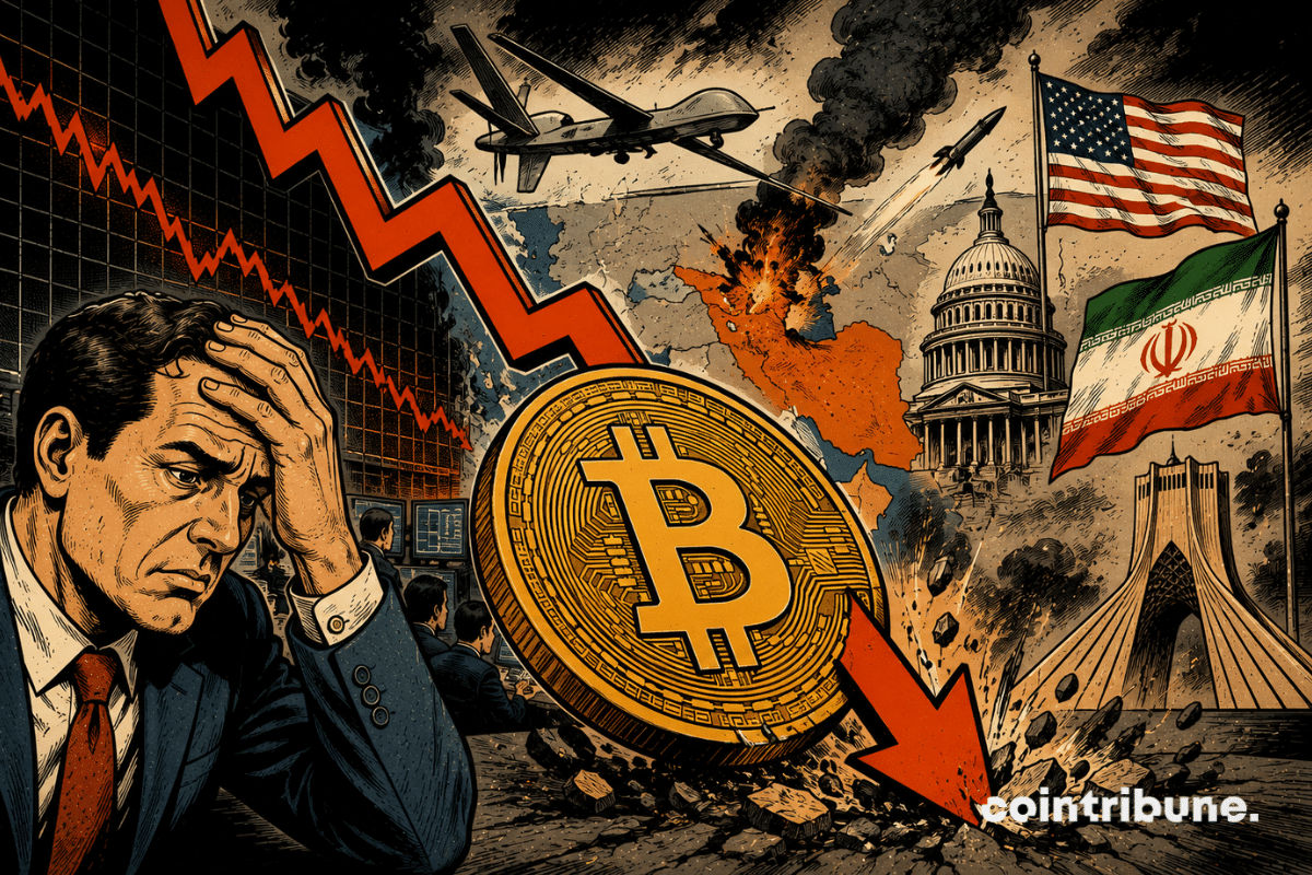 Bitcoin falls below $65,000 amid escalation between Washington and Tehran
