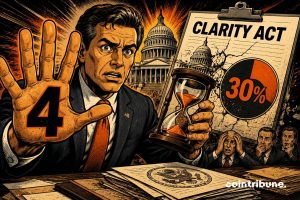 CLARITY Act: 4 days to avoid failure, chances drop to 30%