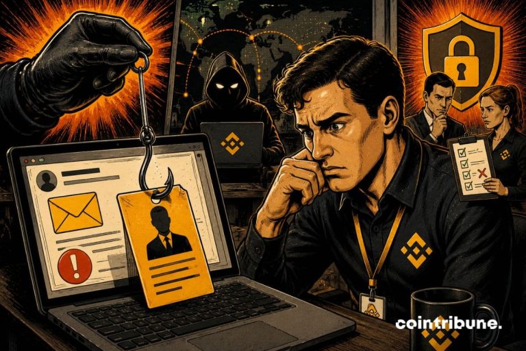 Phishing, false recruitment… Binance tests its employees to avoid hacks