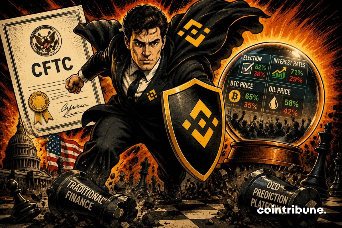 Binance would prepare an offensive on the prediction markets