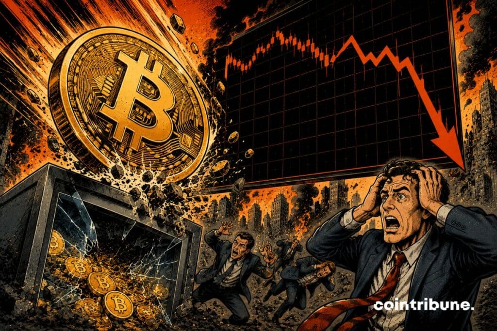 Massive outflows from Bitcoin ETFs.