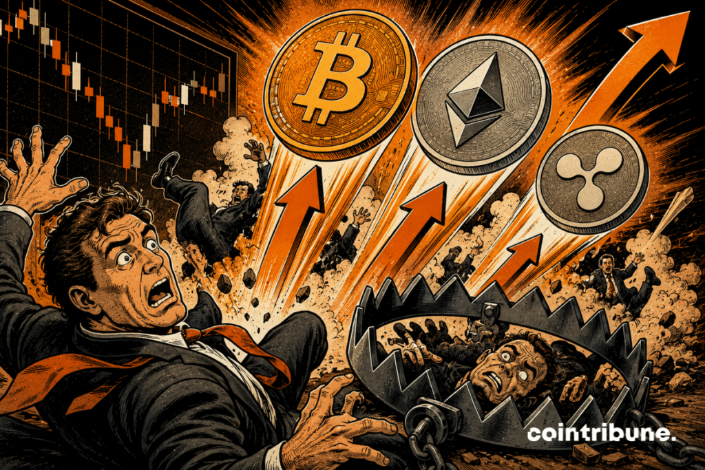 The rebound in bitcoin and altcoins is creating panic among crypto investors.