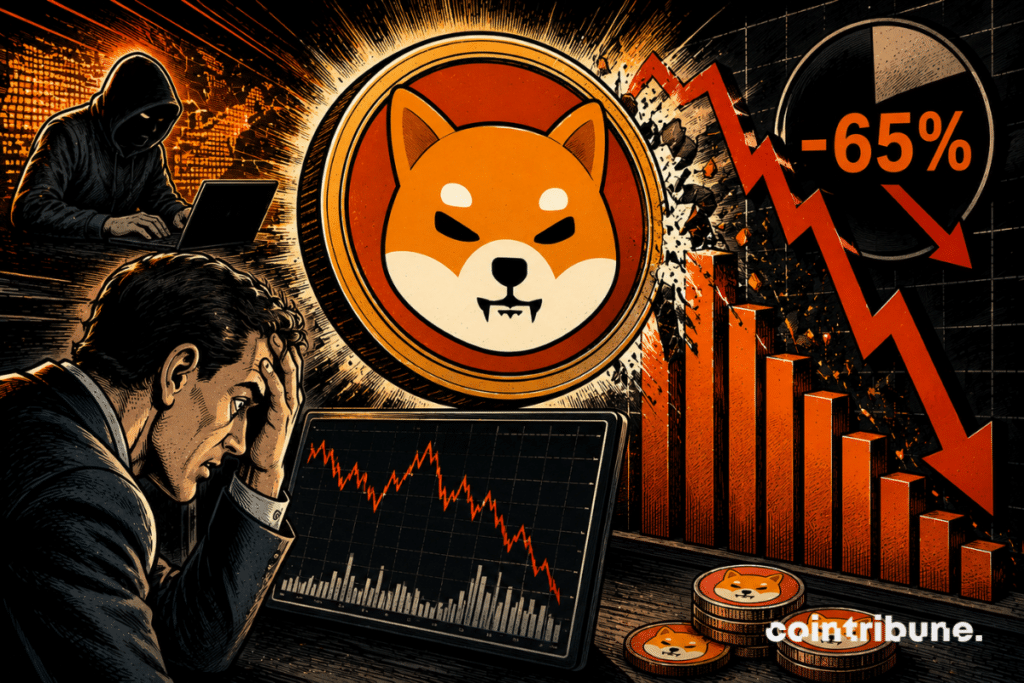 Shiba Inu investor watches with concern as daily outflows drop.