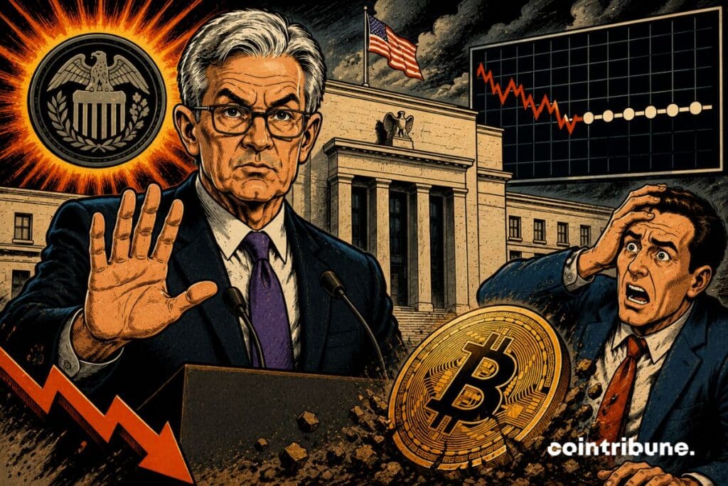 The Fed is keeping rates unchanged between 3.50% and 3.75%! Bitcoin (BTC) jumps, will cryptos follow?