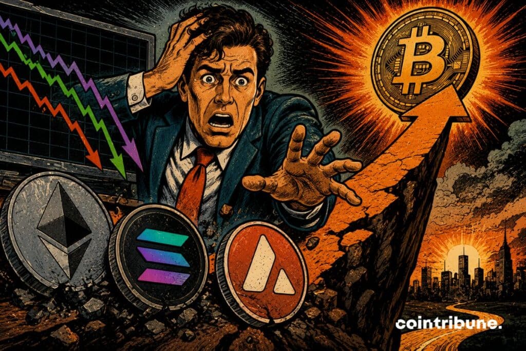 Ethereum, Solana and Avalanche have record activity, but plummeting prices.