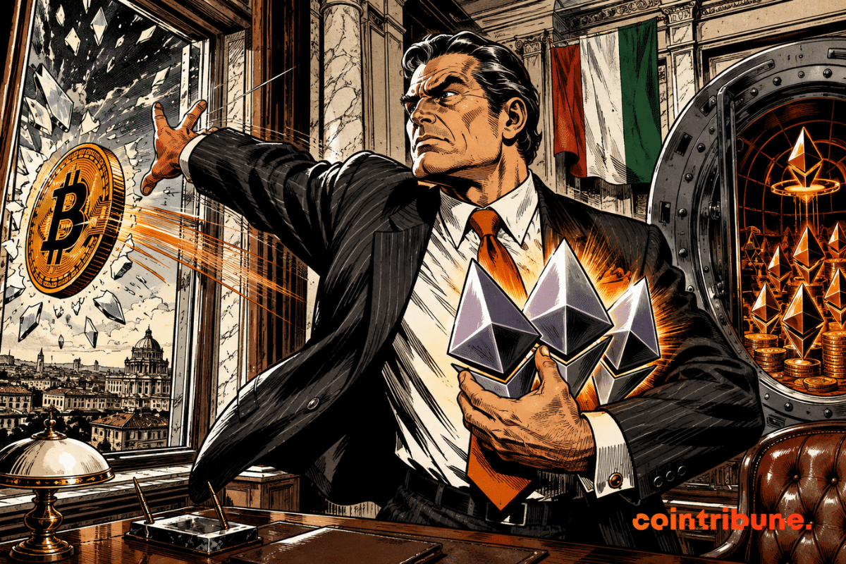 Crypto ETF: Italy's largest bank changes course on Bitcoin and bets heavily on Ethereum