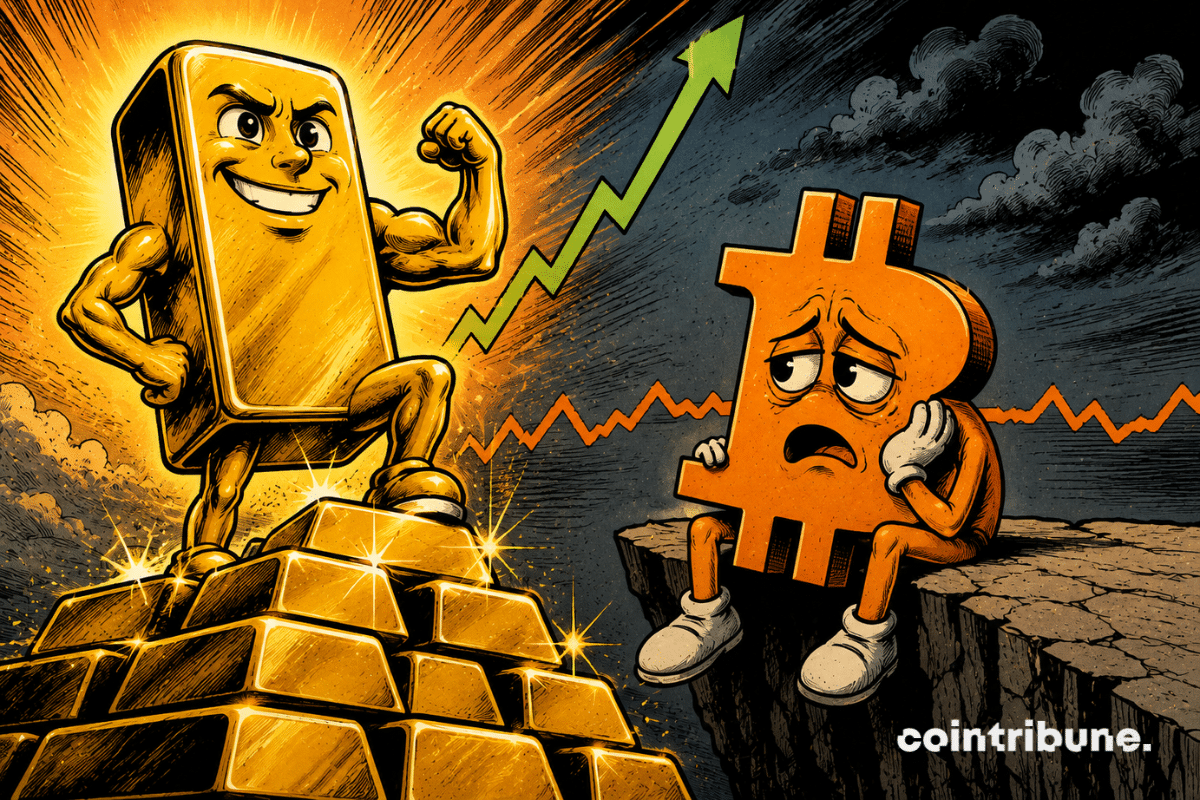 Gold Hits Six-Week High While Bitcoin Stagnates!