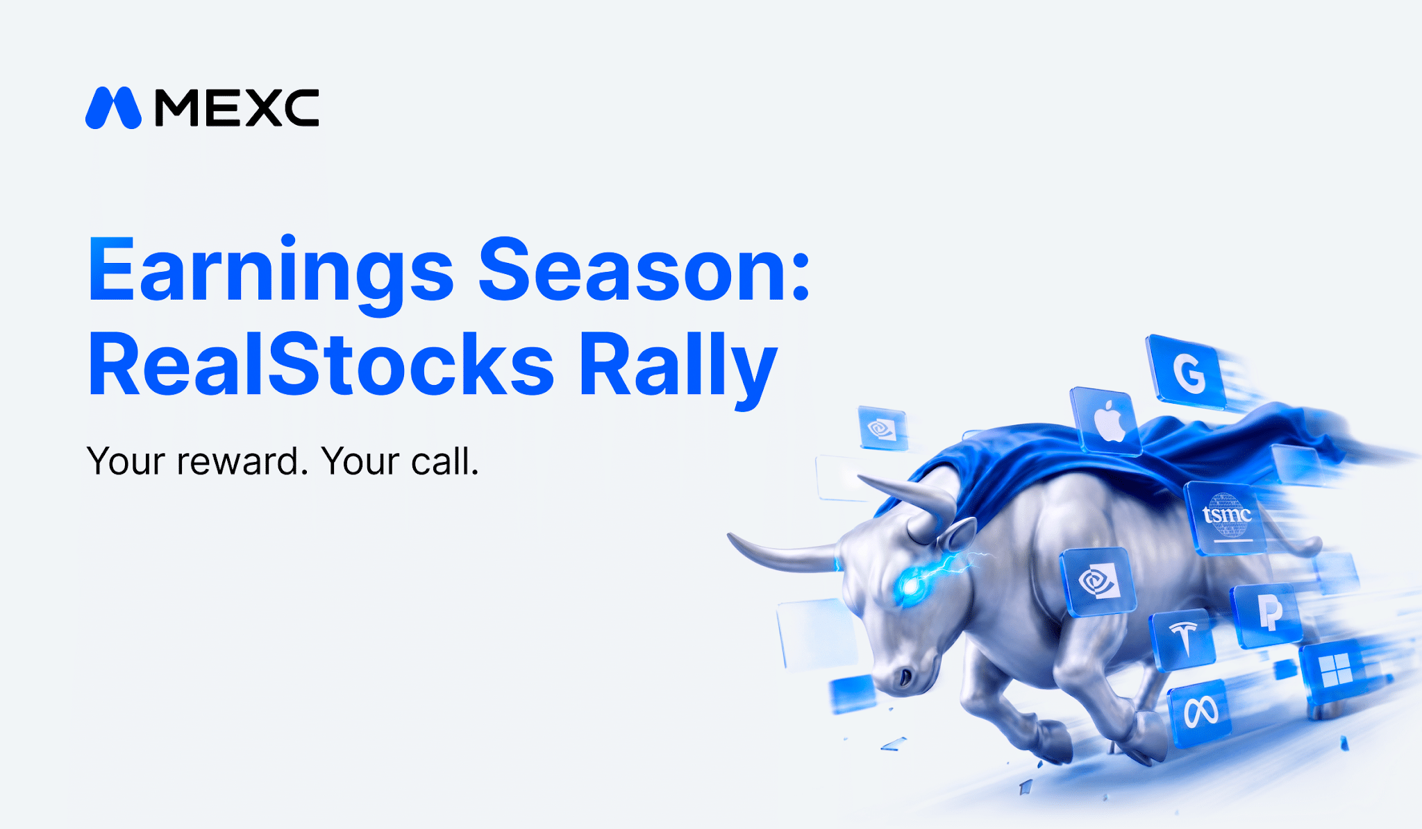 MEXC launches “Earnings Season: RealStocks Rally” with a total prize pool of $1,000,000
