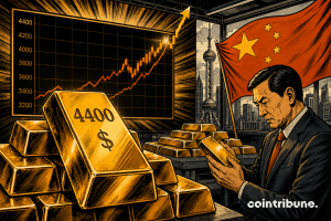 Gold jumps to $4,400 as China continues buying