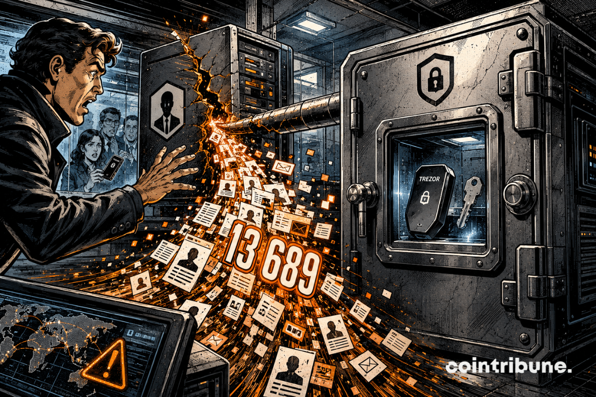 Crypto: Leak at Trezor subcontractor exposes contact details of 13,689 customers