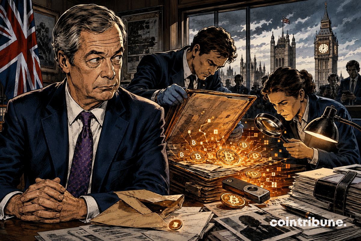 UK: Investigation into Nigel Farage's crypto donations resumes after his election