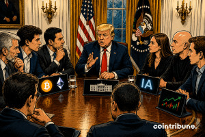 Trump brings together leaders in crypto, AI and prediction markets to the White House