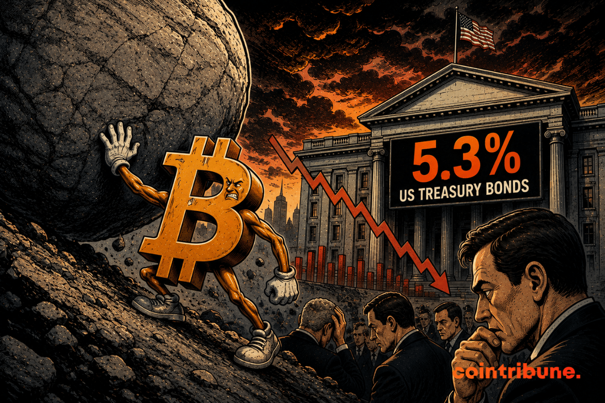 The real danger for Bitcoin could now come from the bond market