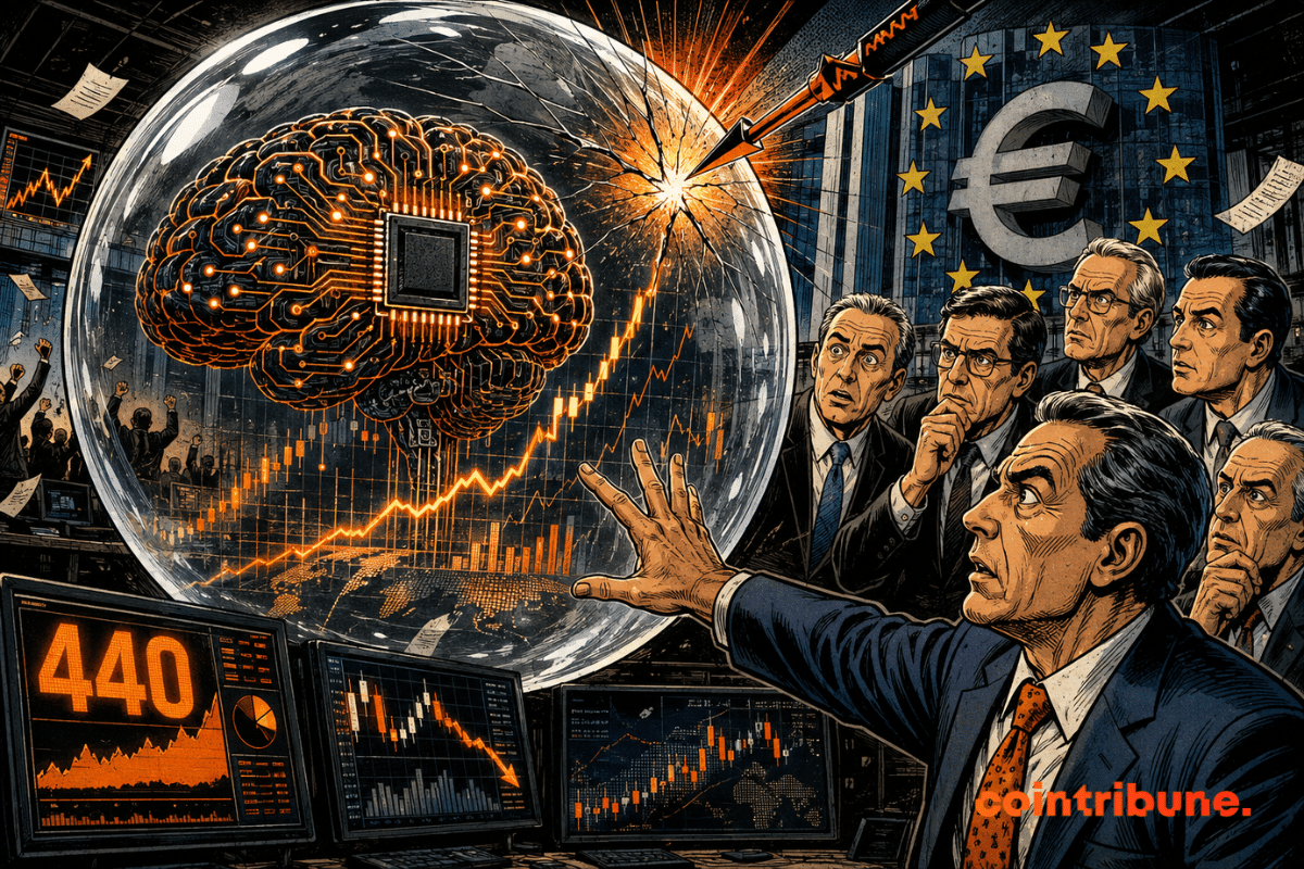 IA: Five ECB economists consider a correction in technology stocks likely