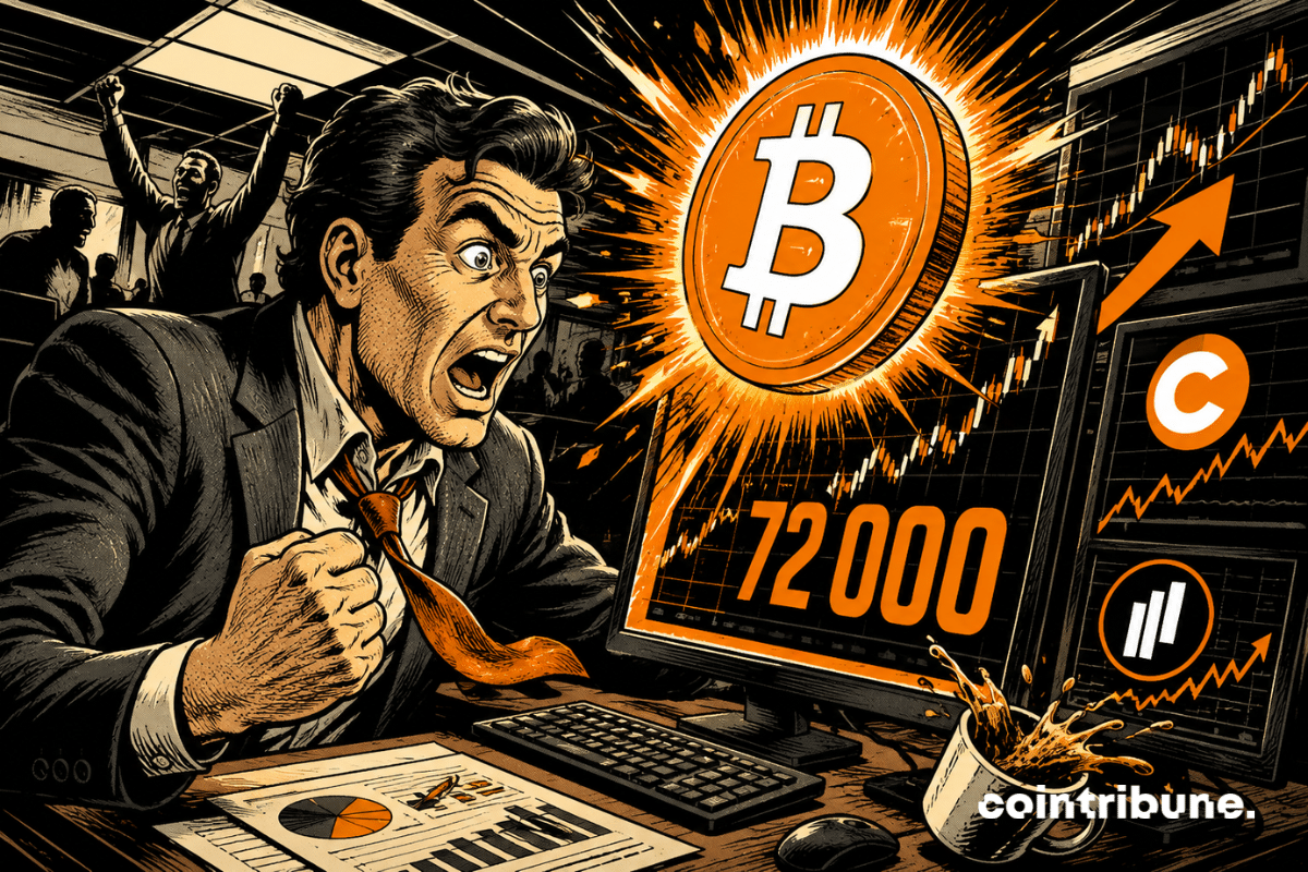 Bitcoin is close to $72,000