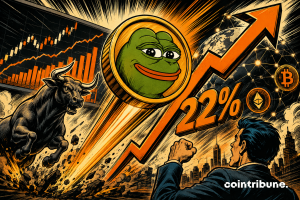 Pepcoin climbs 22% driven by the rebound of the crypto market