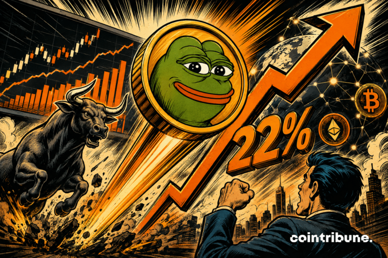 Pepcoin climbs 22% driven by the rebound of the crypto market