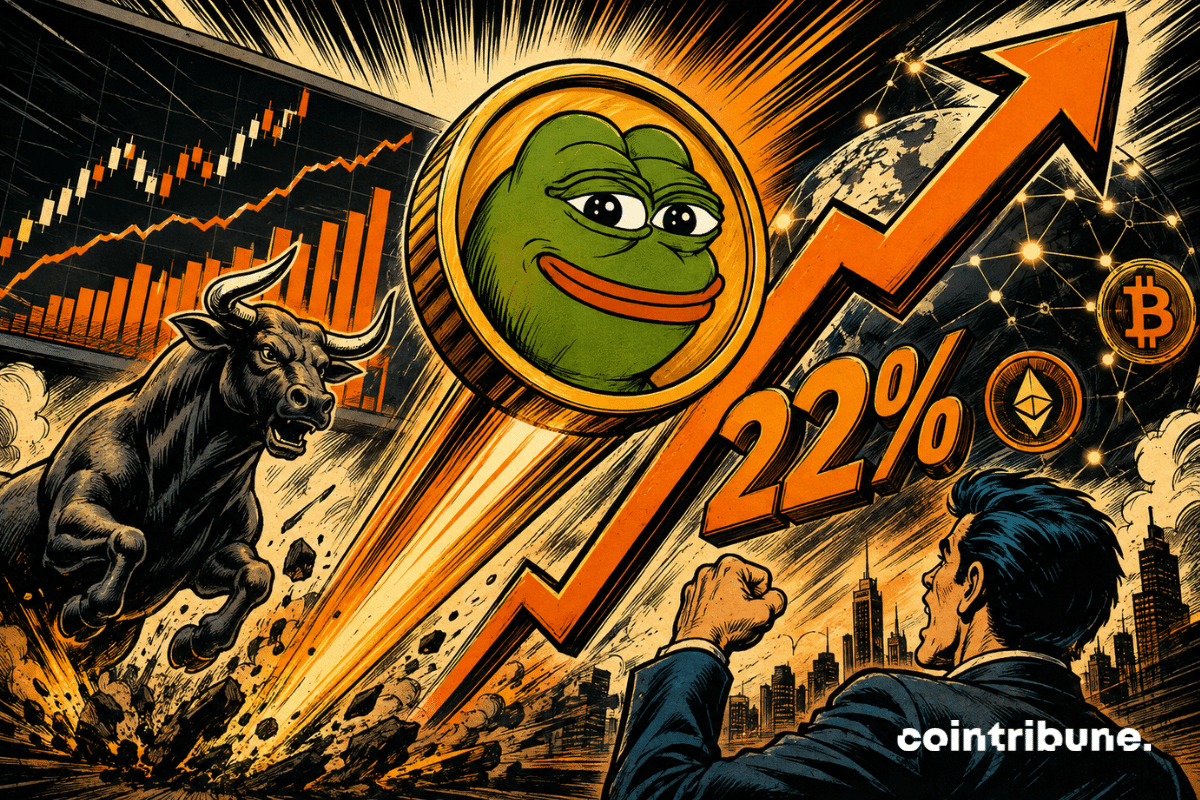 Pepcoin climbs 22% driven by the rebound of the crypto market