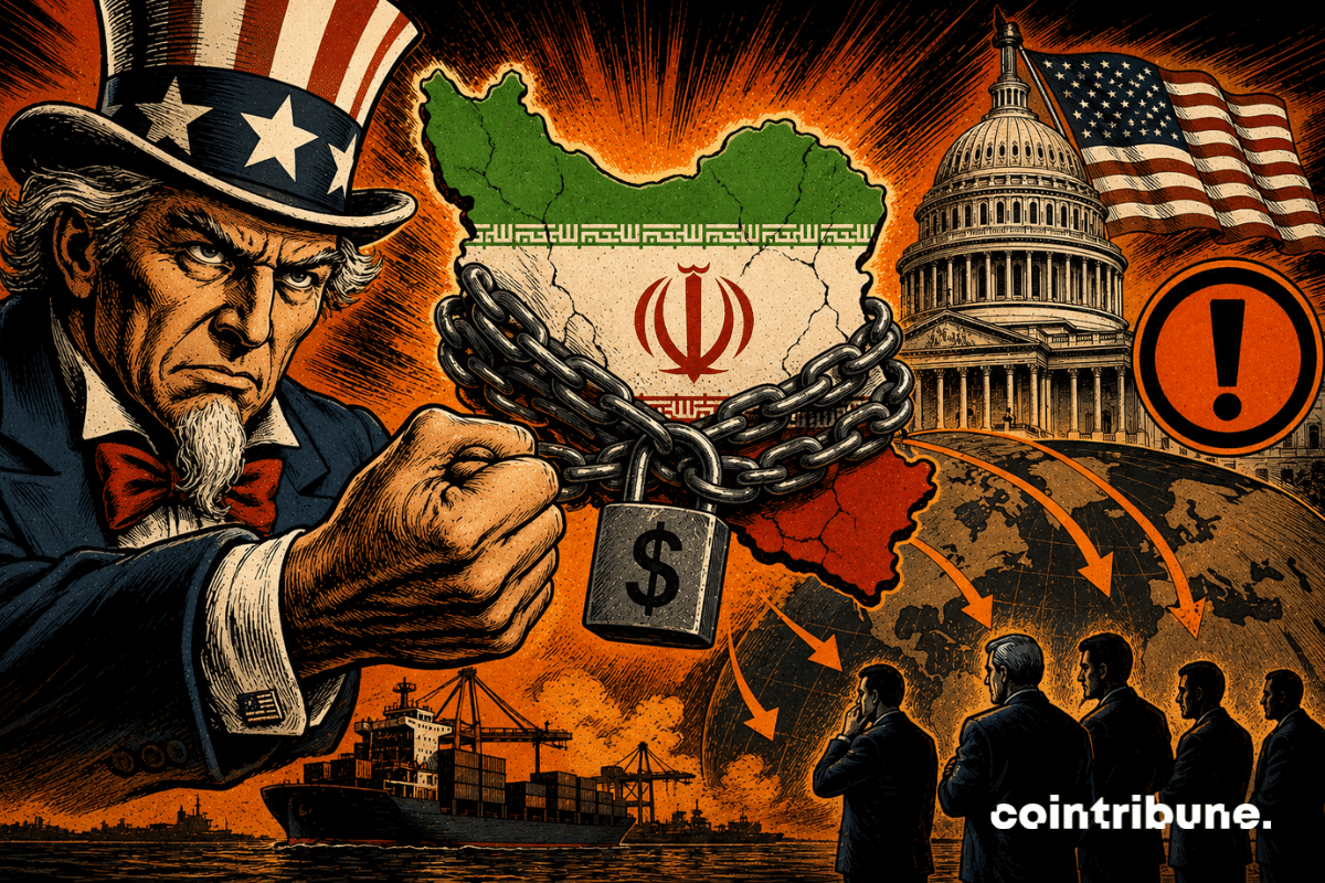 Washington tightens its financial grip on Iran and threatens its foreign partners