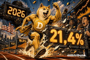 Crypto: Dogecoin gains 21.4% in August, its best performance of 2026