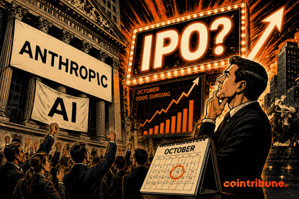 Anthropic could soon go public, as the odds of an IPO in October jump and fuel investor enthusiasm for AI.