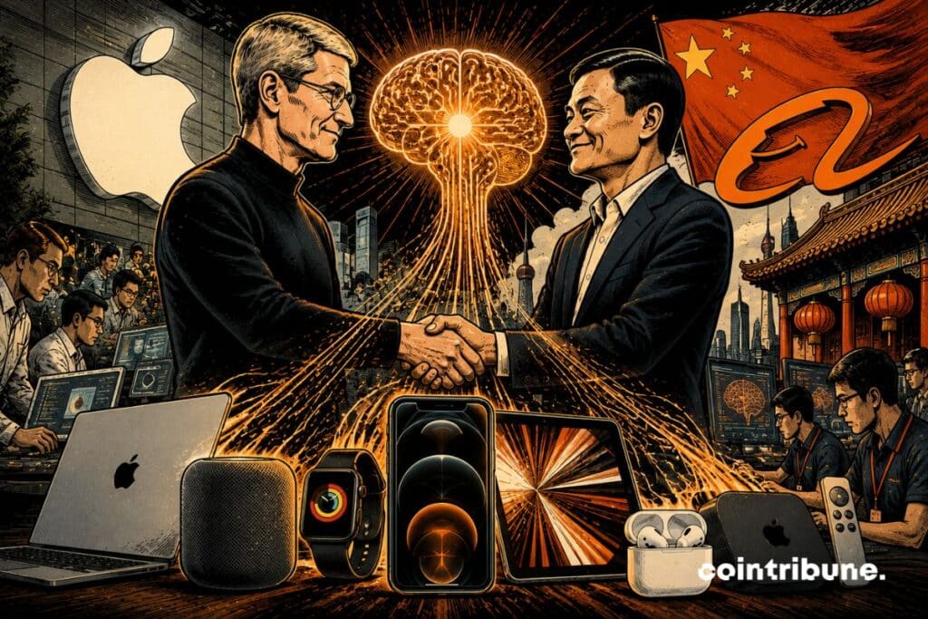 Apple is training its own AI for China, with the help of giant Alibaba.